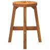 Stool Brown 38x38x45 cm | Solid Acacia Wood | HipoMarket