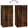 Wall Mounted TV Cabinet Smoked Oak - Stylish & Functional