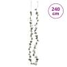 Artificial Flower Garlands 6 pcs White 240 cm - Hipomarket