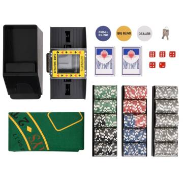 Poker Chip Set 300 pcs 11.5 g - Casino Experience at Home