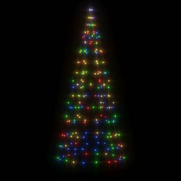 200 LEDs Colorful Christmas Tree Light for Flagpole - 180 cm