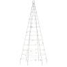 200 LEDs Colorful Christmas Tree Light for Flagpole - 180 cm