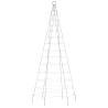 200 LEDs Colorful Christmas Tree Light for Flagpole - 180 cm