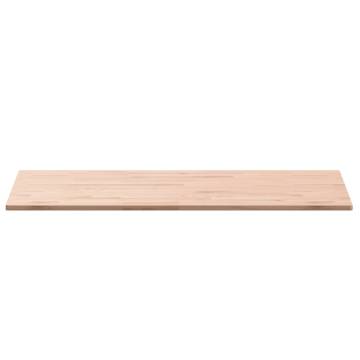 Table Top 100x60 cm Solid Beech Wood - Versatile & Unique