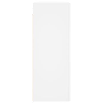 Elegant White Wall Mounted Cabinets - 2 pcs | Hipomarket