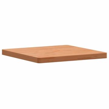 Table Top 60x60x4 cm Solid Beech Wood - Durable & Stylish