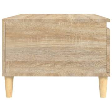 Coffee Table Sonoma Oak - Scandinavian Style & Storage