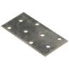 Perforated Plates 60 pcs 80x40mm Galvanised Steel - DIY Accessory