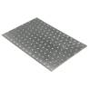 Perforated Plates 20 pcs 2 mm 300x200 mm Galvanised Steel