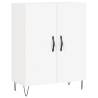 Stylish Highboard White 69.5x34x180 cm | Hipomarket