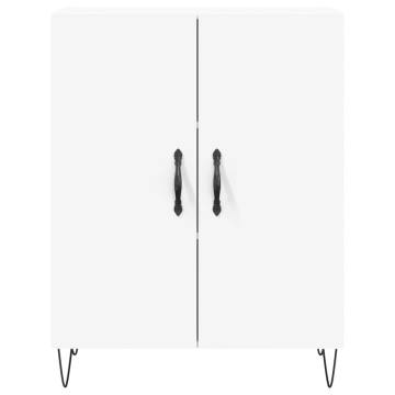 Stylish Highboard White 69.5x34x180 cm | Hipomarket