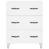 Stylish Highboard White 69.5x34x180 cm | HipoMarket