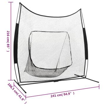 Multisport Practice Net Baseball Softball - 241x106.5 cm