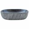 Countertop Basin Black and Grey Ceramic | Chic Bathroom Sink