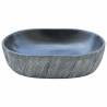 Countertop Basin Black and Grey Ceramic | Chic Bathroom Sink