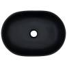 Countertop Basin Black and Grey Ceramic | Chic Bathroom Sink