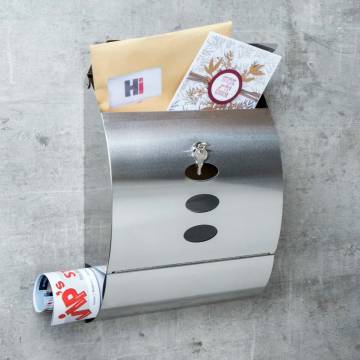 HI Letter Box Stainless Steel - Stylish & Functional Design