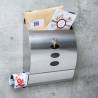 HI Letter Box Stainless Steel - Stylish & Functional Design