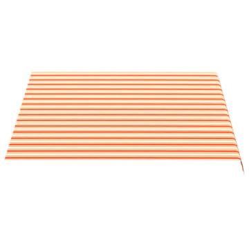 Replacement Awning Fabric - Yellow and Orange, 3x2.5m