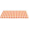 Replacement Awning Fabric - Yellow and Orange, 3x2.5m