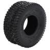 Durable Wheelbarrow Tyres 15x6.00-6 - 2 Pcs Puncture-Proof