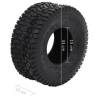 Durable Wheelbarrow Tyres 15x6.00-6 - 2 Pcs Puncture-Proof