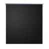 Black Roller Blind Blackout 80x230 cm - Perfect Light Control