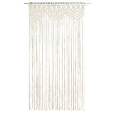 Macrame Curtain 140x240 cm Cotton | Stylish Interior Décor