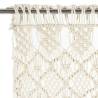 Macrame Curtain 140x240 cm Cotton | Stylish Interior Décor