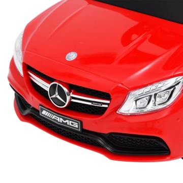 Step Car Mercedes-Benz C63 Red - Fun Ride for Little Drivers