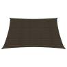 Brown HDPE Sunshade Sail 4.5x4.5m - Ultimate Sun Protection