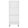 Stylish Highboard in High Gloss White | Durable & Elegant Design