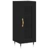 Stylish Highboard Black 34.5x34x180 cm - Hipomarket UK