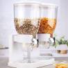 HI Duo Cereal Dispenser White - 2 x 3.5L | Hipomarket