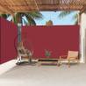 Retractable Side Awning Red 220x600 cm Colour red Size 220 x 600 cm Quantity in Package 1 