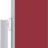 Retractable Side Awning Red 220x600 cm | Hipomarket UK