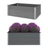 Garden Raised Bed WPC 150x100x54 cm Grey Colour grey Size 150 x 100 x 54 cm Quantity in Package 1 