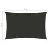 Sunshade Sail Oxford Fabric 6x8 m Rectangular - Anthracite