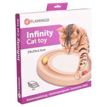 FLAMINGO Cat Toy Scratcher Infinity - Fun & Natural Playtime