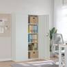 File Cabinet Light Grey 105x40x180 cm Steel Colour light grey Quantity in Package 1 