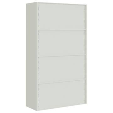 File Cabinet Light Grey 105x40x180 cm Steel - Stylish & Durable