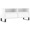 High Gloss White TV Cabinet - Stylish Storage Solution