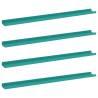 Stylish Blue Wall Shelves - Set of 4 | HipoMarket