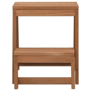 Foldable Step Stool - Solid Firwood | Stylish & Practical