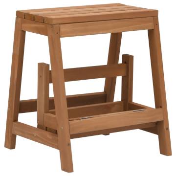 Foldable Step Stool - Solid Firwood | Stylish & Practical