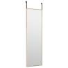 Elegant Gold Door Mirror 30x100 cm - Minimalistic Home Decor