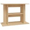 Aquarium Stand Sonoma Oak 80x35x60 cm - Durable & Stylish