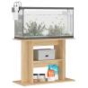 Aquarium Stand Sonoma Oak 80x35x60 cm - Durable & Stylish