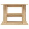 Aquarium Stand Sonoma Oak 80x35x60 cm - Durable & Stylish