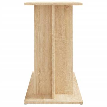 Aquarium Stand Sonoma Oak 80x35x60 cm - Durable & Stylish